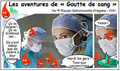 Les aventures de « Goutte de sang » : une BD pour prévenir les AES ...